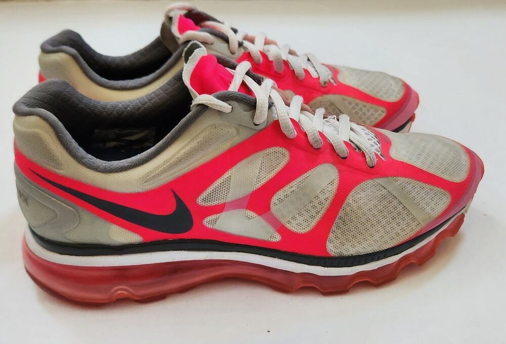 Nike Air Max 2012+ 487679-160 White Pink Sz. 8